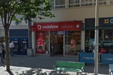 Vodafone keeps shop doors locked after raid by balaclava-clad thieves