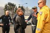 Why was LA Mayor Karen Bass in Ghana as wildfires broke out?