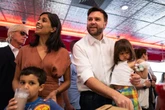 Vance’s family visits Disneyland after hundreds protested their trip