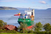 Norwegian man sleeps through container ship ploughing into his garden