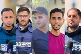Witnesses tell how missiles tore through journalists’ tent in Gaza