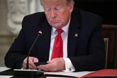 Trump bizarrely posts old front page overnight after GOP revolt