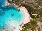 Influencer fined for trespassing on forbidden pink beach in Sardinia