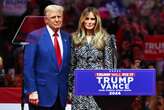 Melania Trump makes shock appearance at Trump’s MSG rally