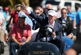 Trump wanders into Mar-a-Lago events looking for praise, report claims