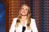 SAG Awards host Kristen Bell cringes actors with musical montage