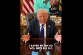 Trump tells young people they ‘owe him big’ for ‘saving’ TikTok