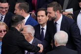 Zelensky and Vance shake hands in first meet since Oval Office clash