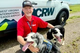 The border collies preventing bird strikes at a busy airport