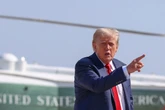 Trump deflects to Bill Clinton and says ‘I never went to that island’