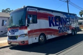 RFK Jr’s bus keeps appearing around US, but no one knows who owns it