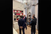 Trump shows off merch as Zelensky visits over deal to end Ukraine war