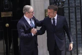 Watch live: Starmer and Macron to unveil migrant return deal