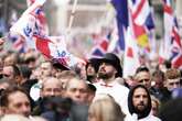 Four people arrested during pro-Tommy Robinson and anti-racism marches