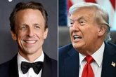 Trump rages over ‘sick rumor’ that NBC extended Seth Meyers’ contract