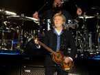 Paul McCartney appears overcome with emotion during recent concert