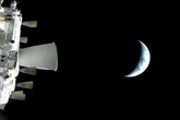 Manned mission to Moon fires engines to leave Earth’s orbit