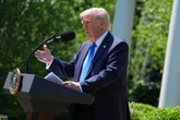 Trump insults Biden and says election lies at National Day of Prayer