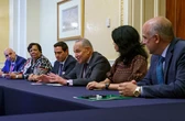 Senate Democrats press ahead on voting bill despite dim odds