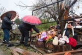 Children among 12 killed after Russia launches largest strike of war