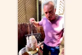Trump’s health secretary pick RFK Jr deep fries Thanksgiving turkey