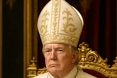 Trump posts image of himself as pope on Truth Social. Critics erupt