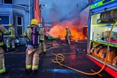 Missiles thrown at police during unrest in Northern Ireland