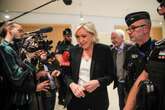 Marine Le Pen defiant in court as she denies embezzling EU funds