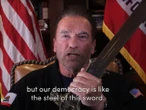 Arnold Schwarzenegger tells anti-maskers ‘screw your freedom’