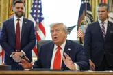 Trump insists many people think the US could a dictator