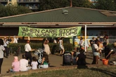 Parents occupy community centre in protest over childcare