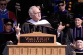 CBS anchor Scott Pelley tears into Trump in fiery commencement speech