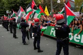 Spanish Vuelta stage cut short because of disruption by pro-Palestinian protesters near finish line