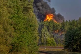 Explosions in Vilnius after cars loaded with liquefied gas catch fire