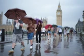 UK temperatures to turn warmer after heavy rain and thunderstorms