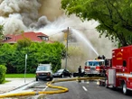 Fire erupts at Miami apartment where man found with gunshot wound