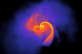 Black holes spin in captivating embrace in stunning new simulation