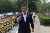 Bret Baier gets ticket while filming in Beijing bike lane for Fox News