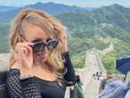 Mariah Carey just climbed the Great Wall of China - in heels