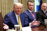 Trump questions why people are talking about Epstein