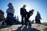 Jersey Shore’s MAGA faithful sleep on beach ahead of Trump rally