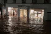 Storm Claudia live: Severe flooding could be followed by snow