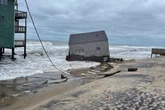 The Atlantic Ocean has claimed another beach house on the Outer Banks
