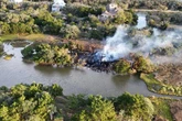 Agents investigate cause of fire that destroyed judge's home on South Carolina island