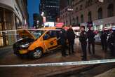 Child among seven hurt after taxi crashes into pedestrians in New York