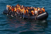 French coastguard rescues more than 100 migrants crossing the channel