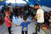 ‘The children in Gaza are too weak to play or sing’