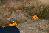 LA wildfires: Palisades and Eaton blazes cover more than 40,000 acres