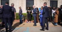 Biden Waits in Line and Casts His Vote for Harris