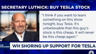 Trump’s Commerce Secretary Said Tesla Would Never Be This Cheap, The Market Called His Bluff